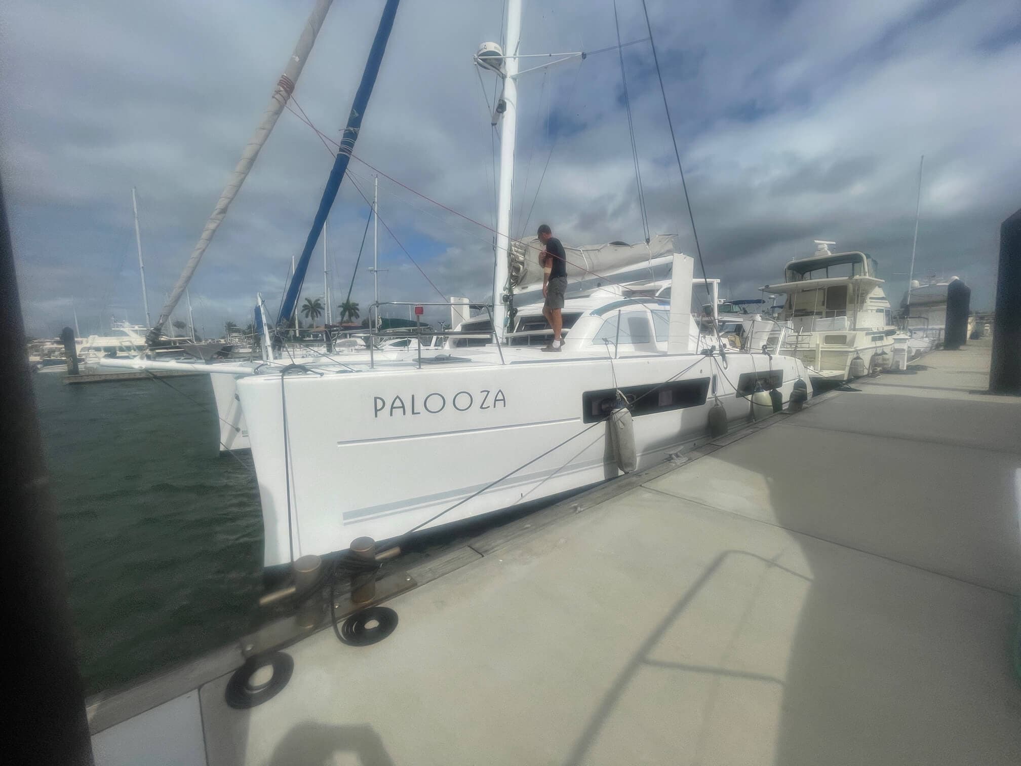 Vessel serviced by Loveridge Yachts