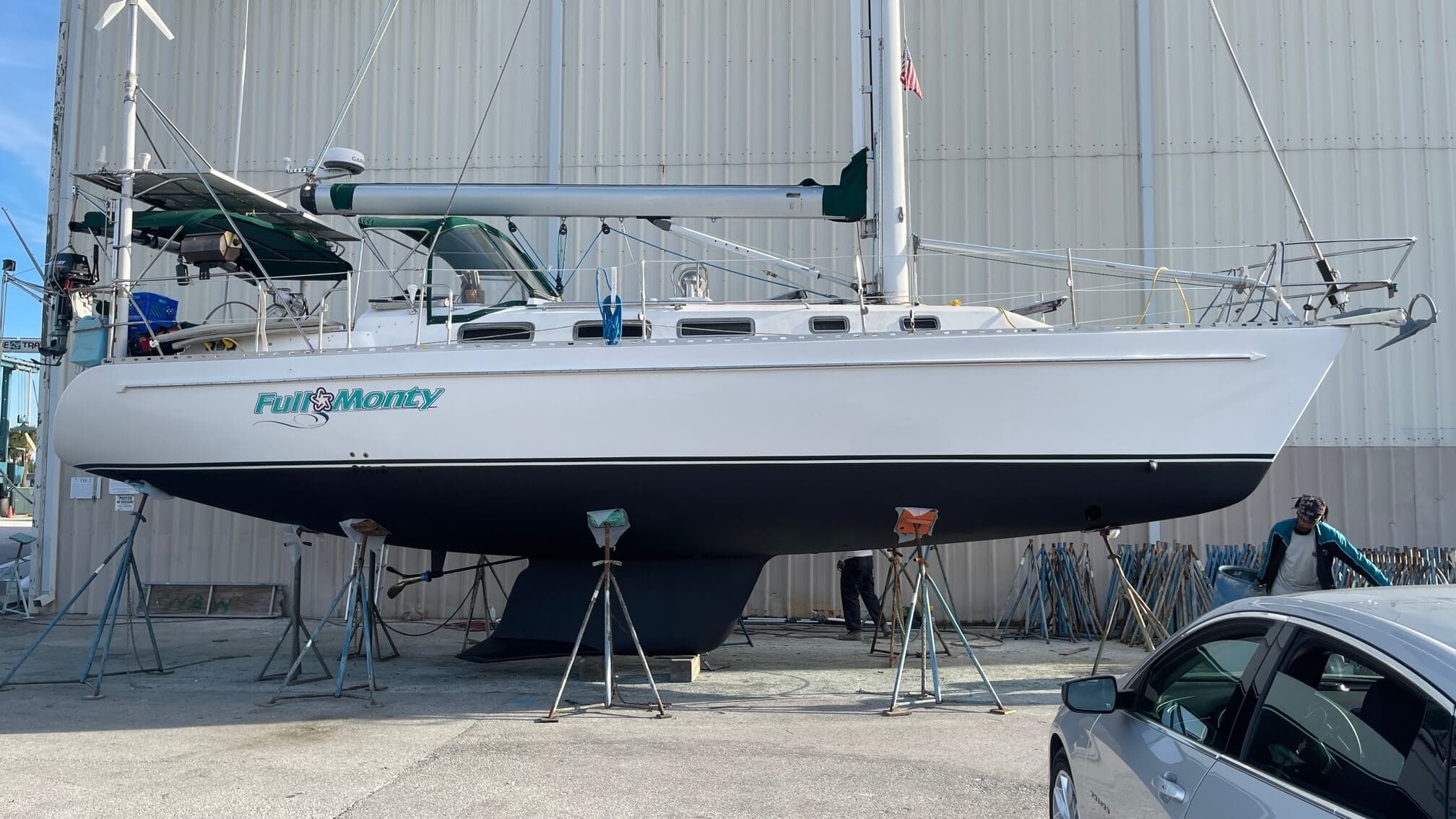 Vessel serviced by Loveridge Yachts